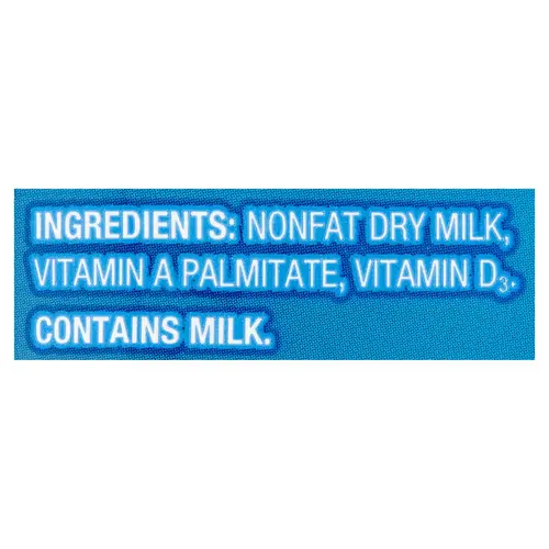 Great Value Instant Nonfat Dry Milk, 25.6 oz Bag, Makes 8 Quarts, 32 Servings per Container thumbnail 4