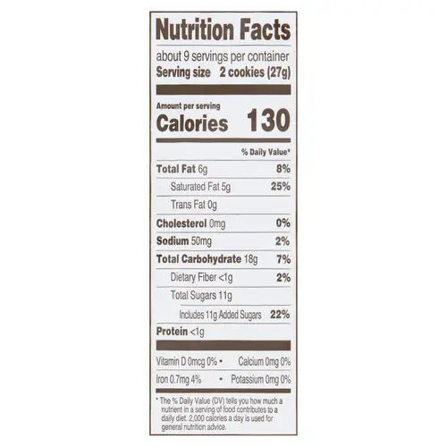 Great Value Caramel Coconut & Fudge Cookies, 8.5 oz thumbnail 3