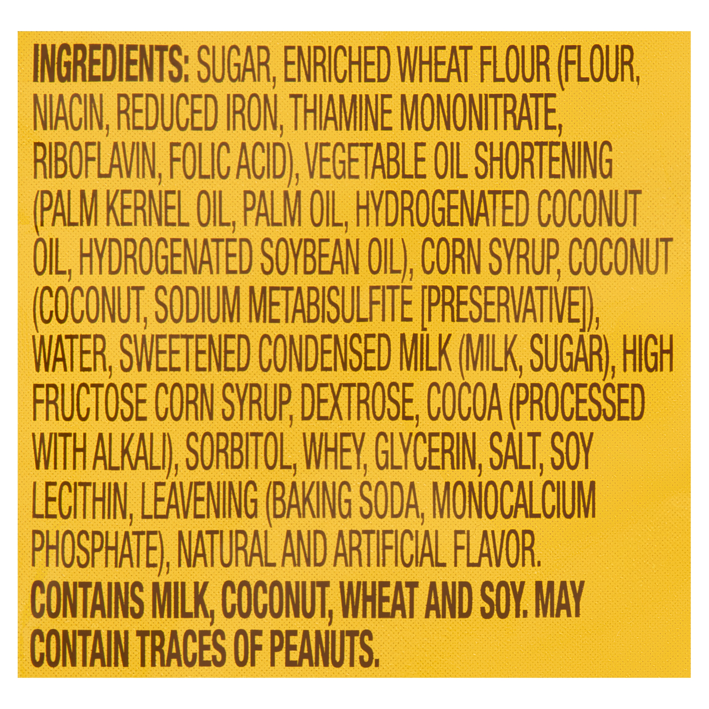 Great Value Caramel Coconut & Fudge Cookies, 8.5 oz thumbnail 4