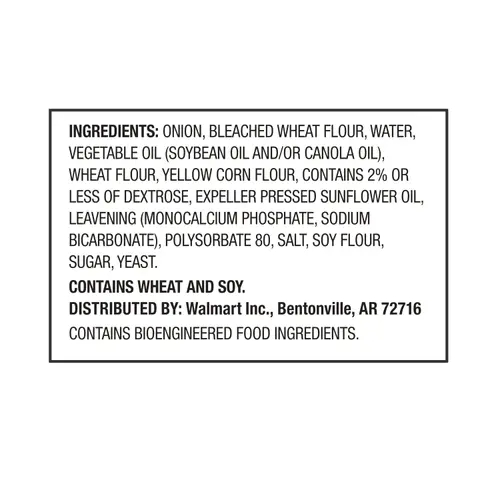 Great Value Whole Onion Rings, 16 oz Bag (Frozen) thumbnail 4