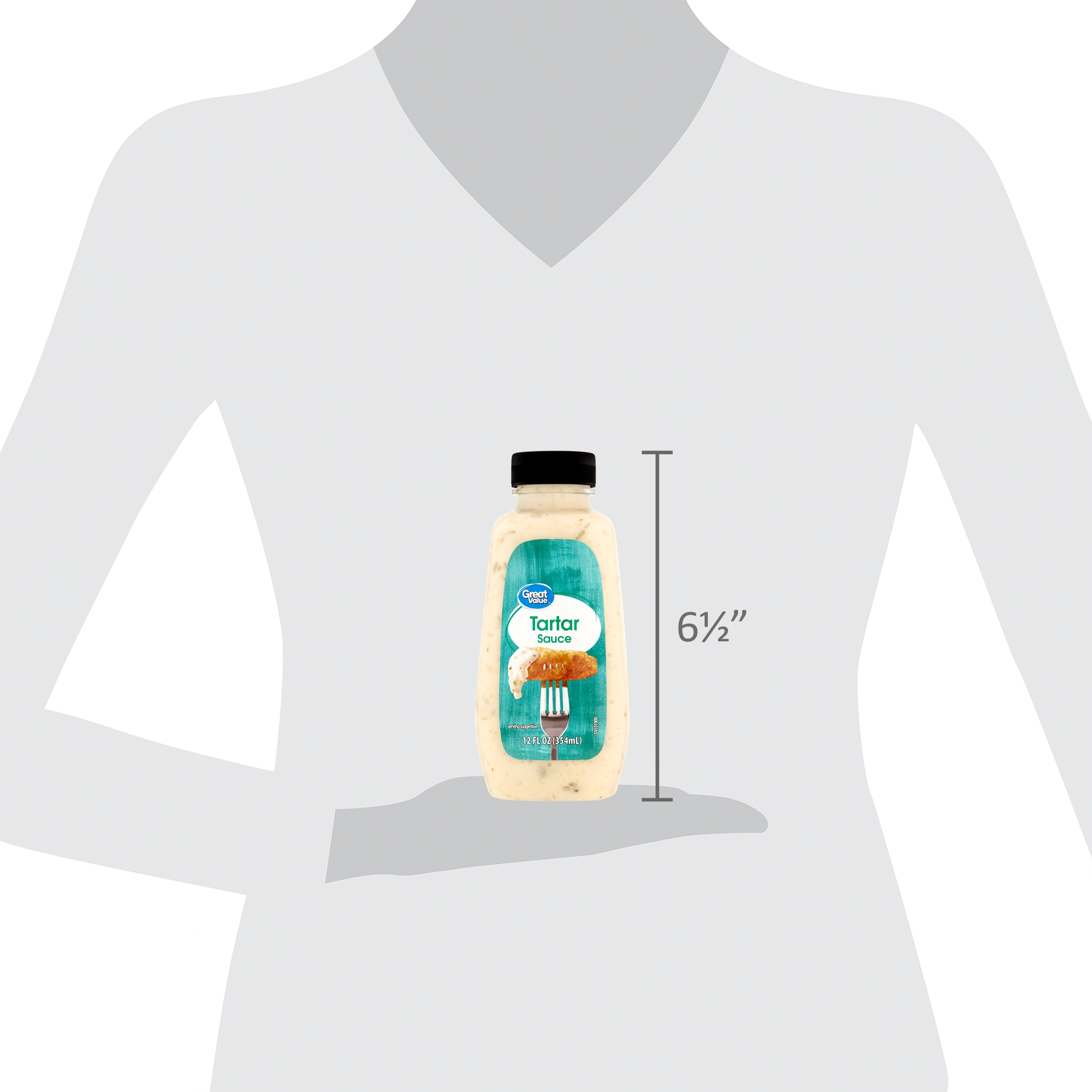 Great Value Tartar Sauce, 12 fl oz thumbnail 2