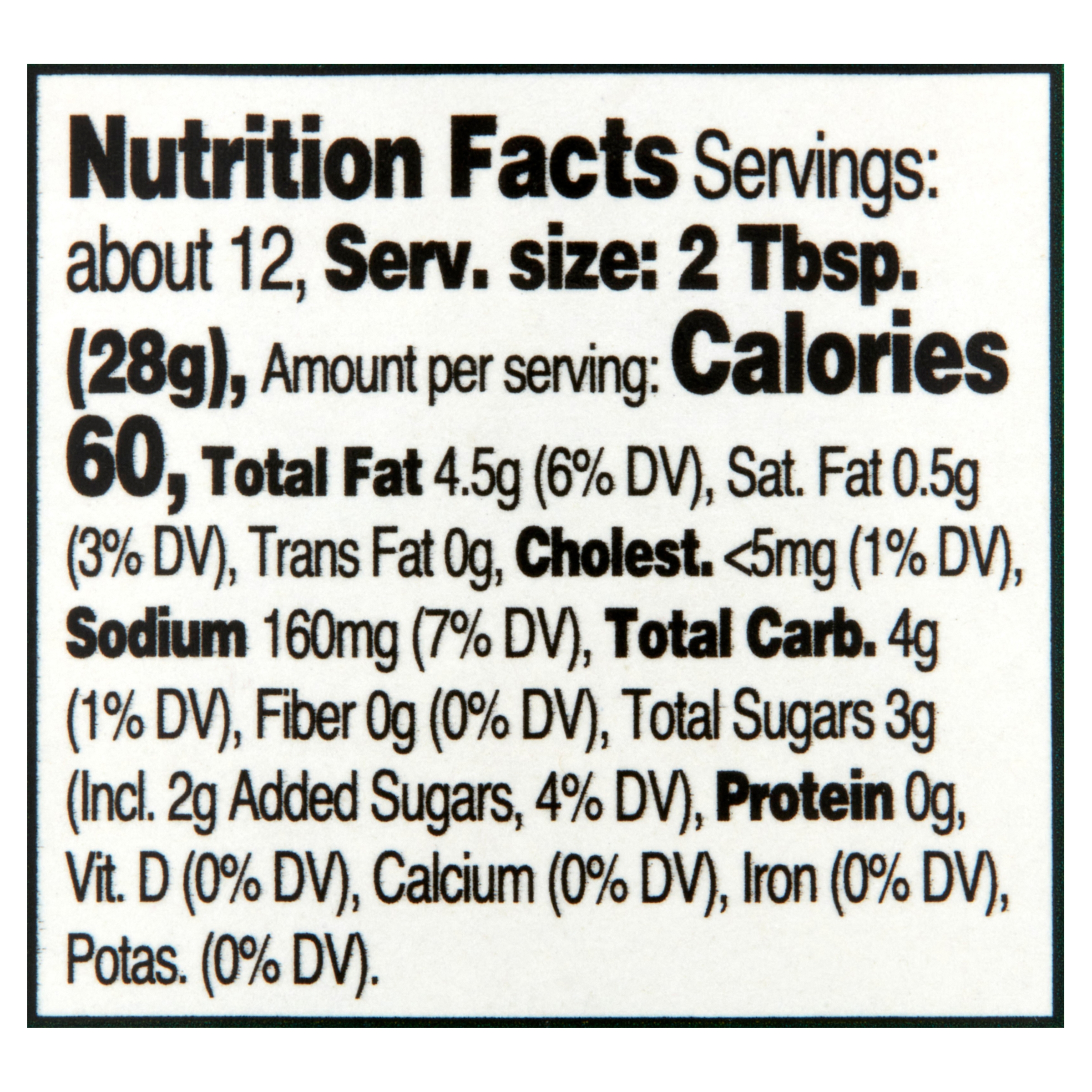 Great Value Tartar Sauce, 12 fl oz thumbnail 4