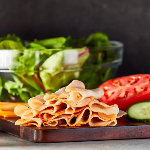 Great Value Rotisserie Chicken Lunchmeat, 9 oz Plastic Tub, 10g of Protein per 2oz Serving thumbnail 3