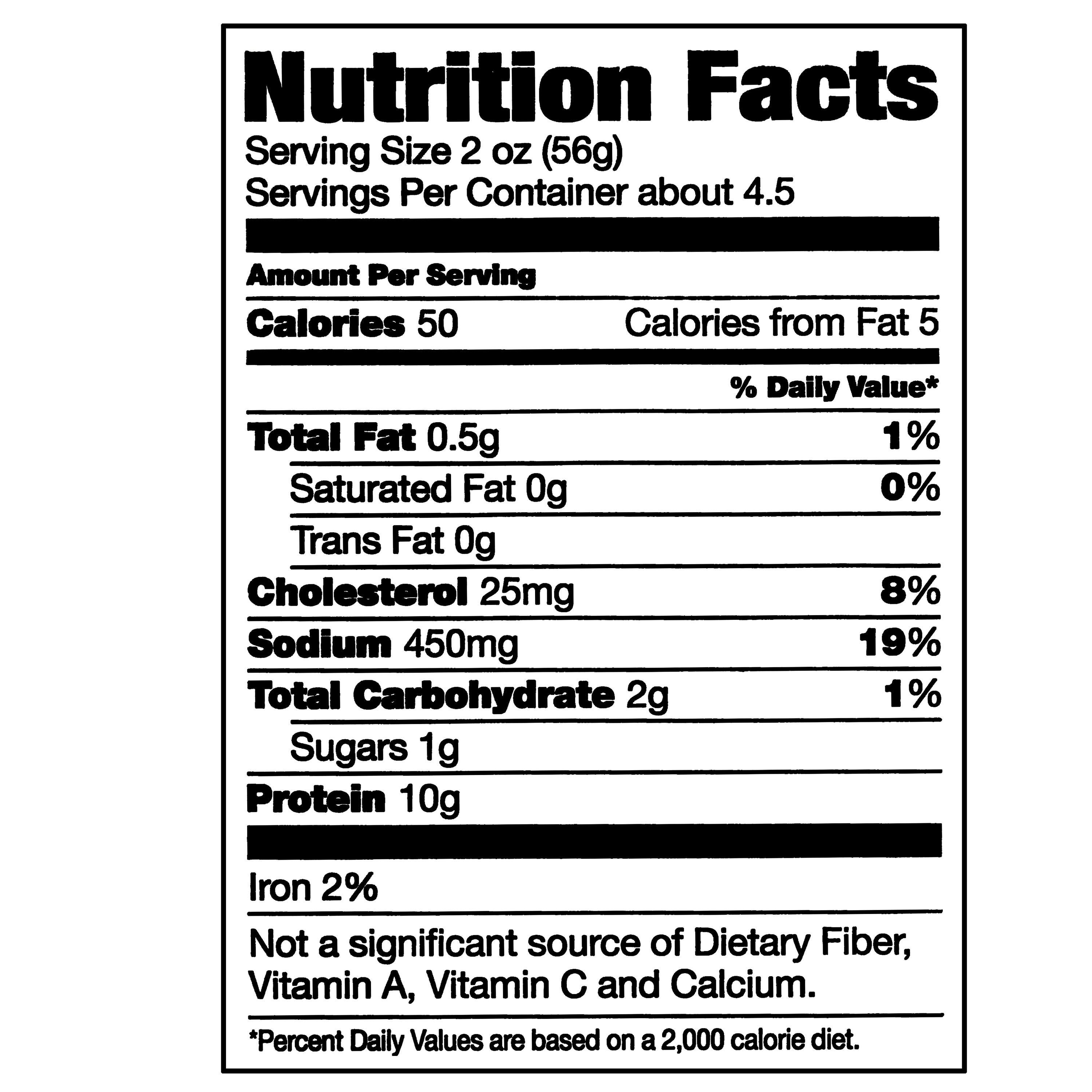 Great Value Rotisserie Chicken Lunchmeat, 9 oz Plastic Tub, 10g of Protein per 2oz Serving thumbnail 4