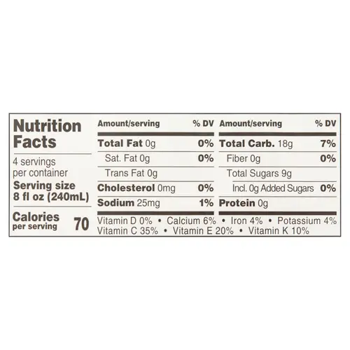 Great Value Organic Cranberry Juice, 32 fl oz (Shelf Stable) thumbnail 3