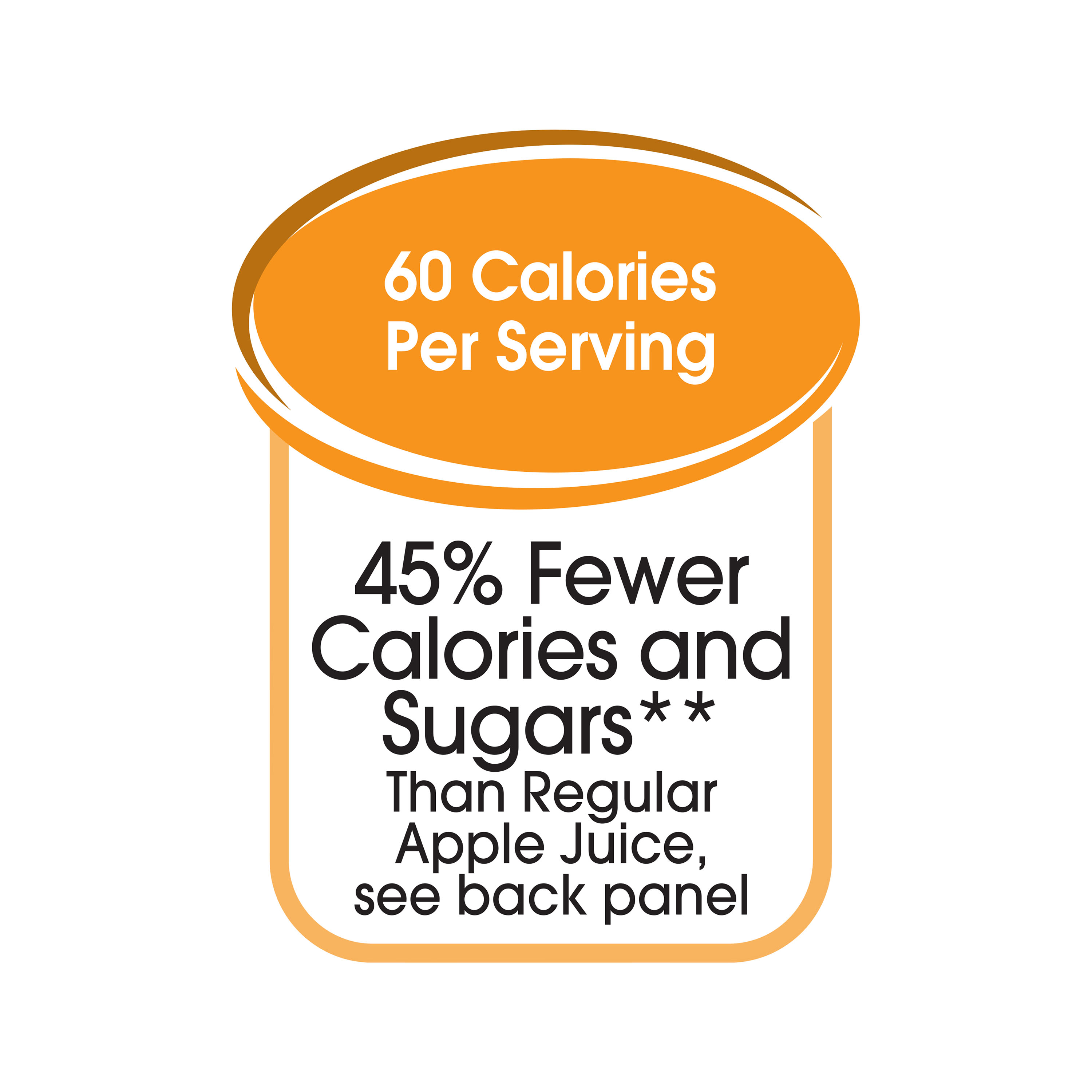 Great Value Light Apple Juice, 96 fl oz thumbnail 3