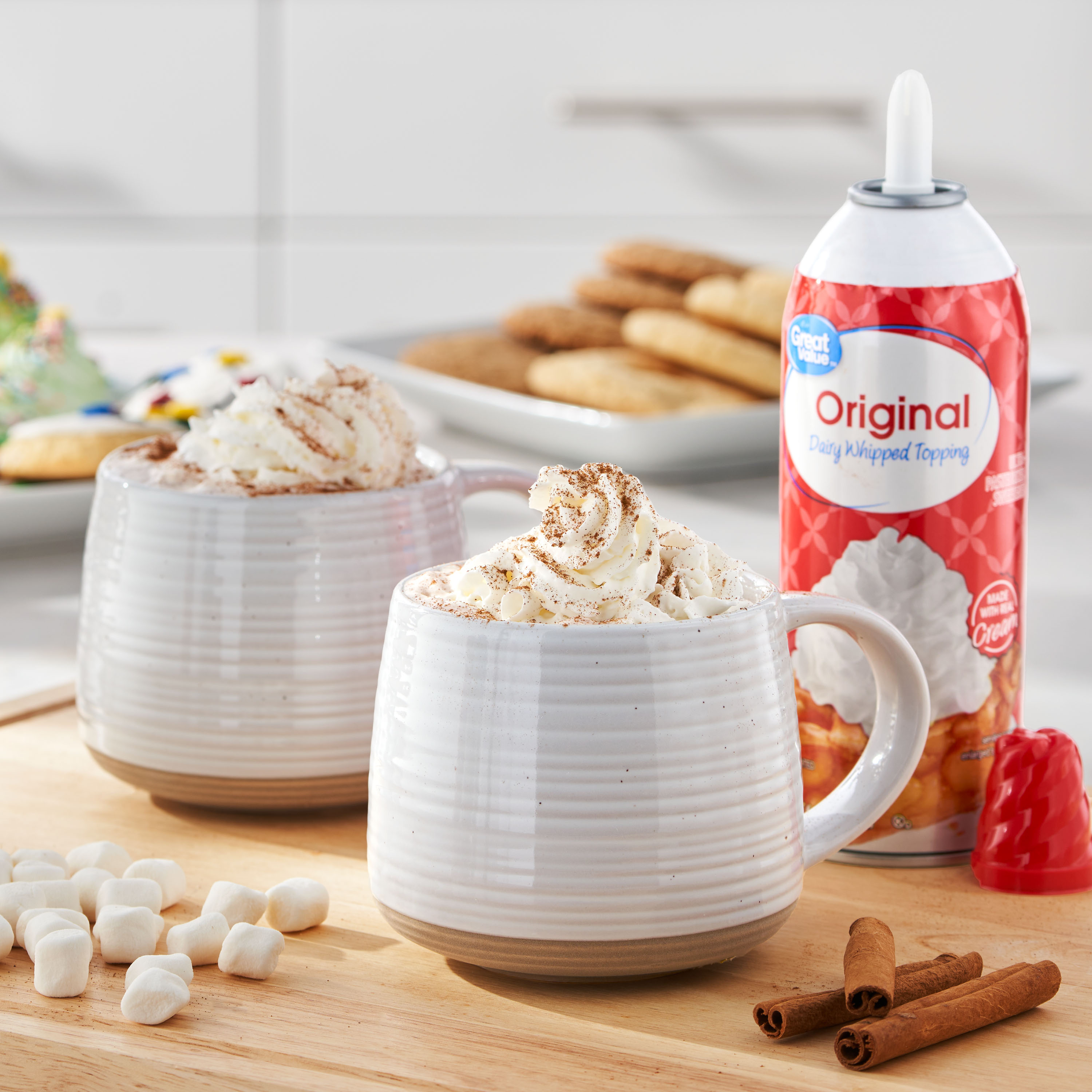 Great Value Original Dairy Whipped Topping, 6.5 oz thumbnail 2