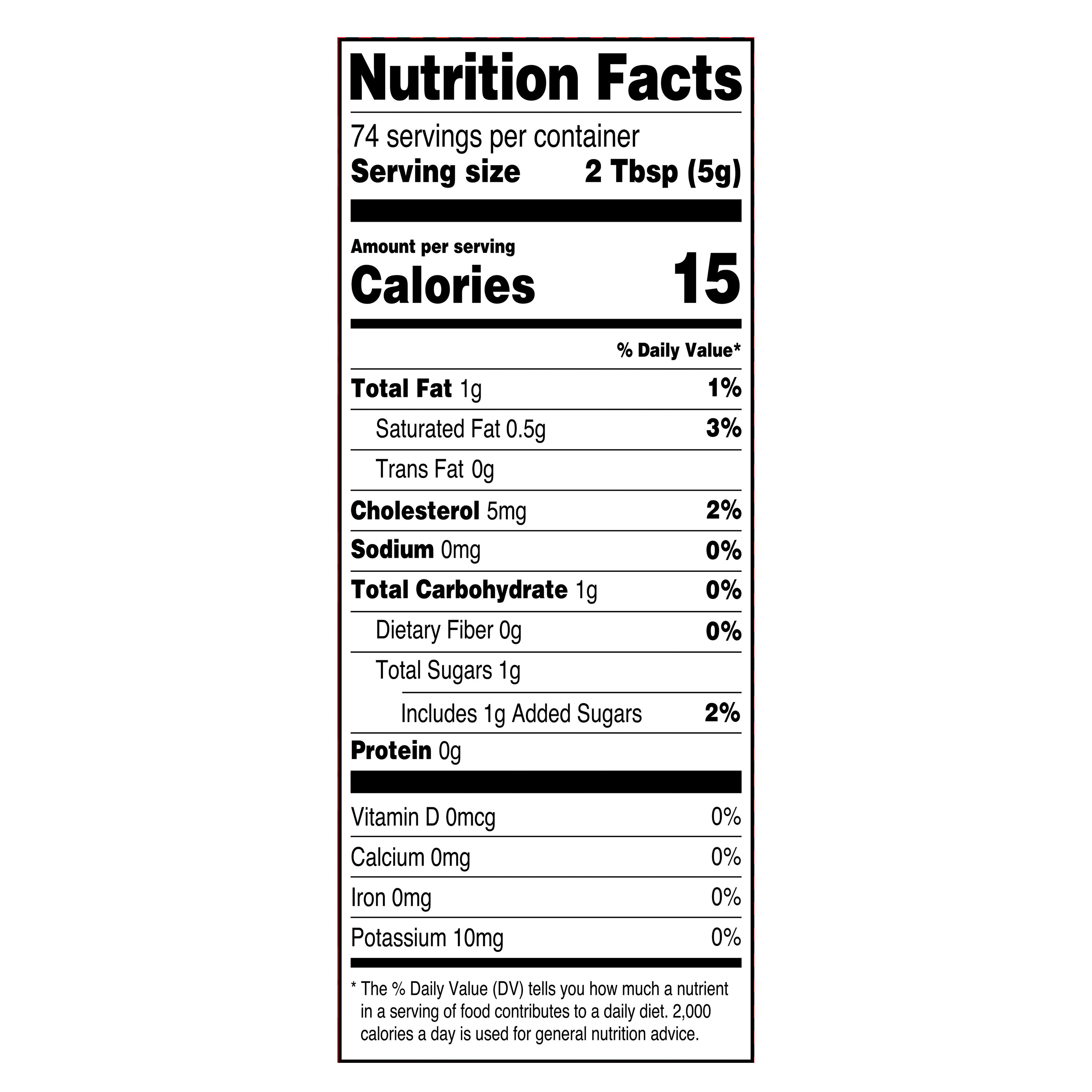 Great Value Original Dairy Whipped Topping, 6.5 oz thumbnail 3