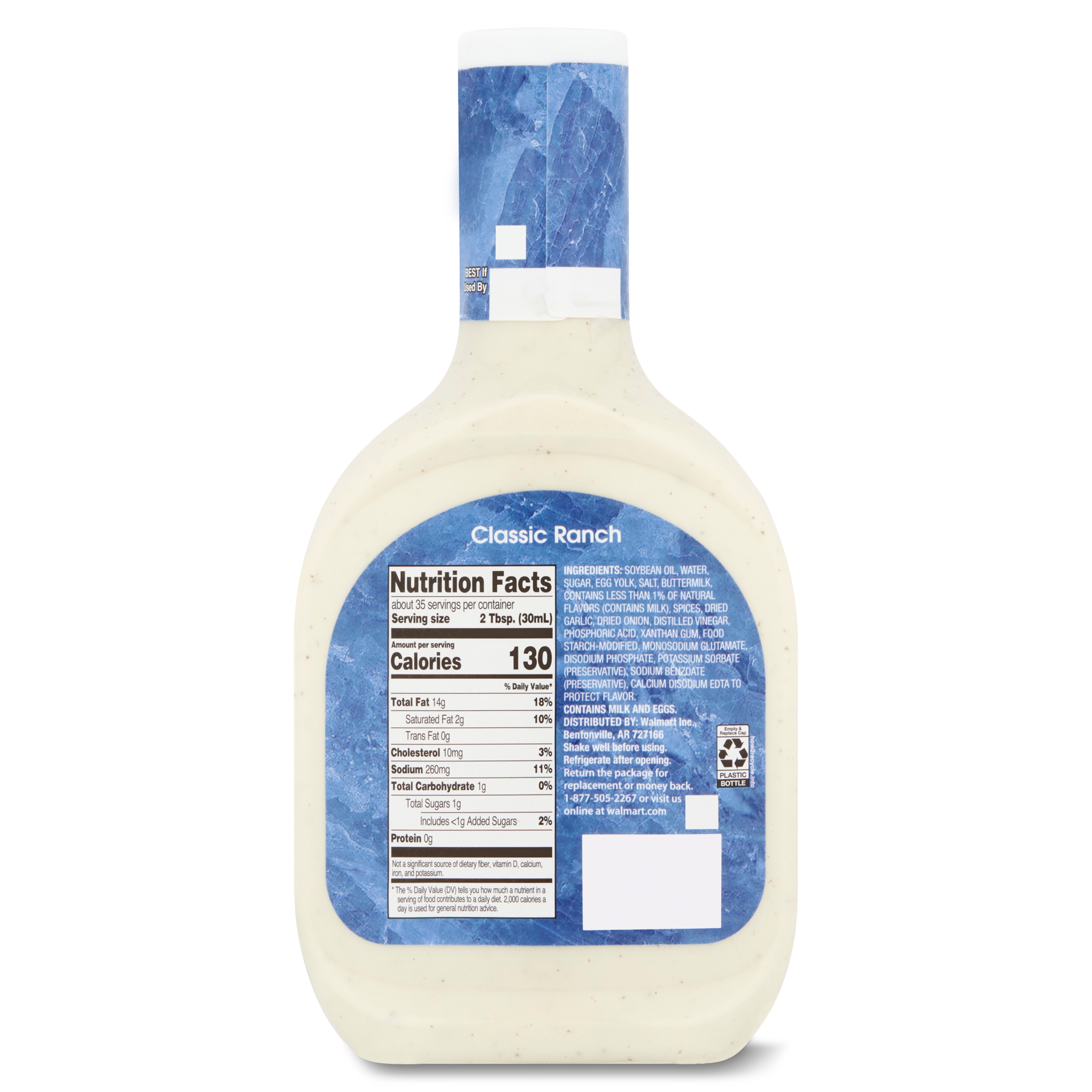 Great Value Classic Ranch Dressing & Dip, 36 fl oz thumbnail 2