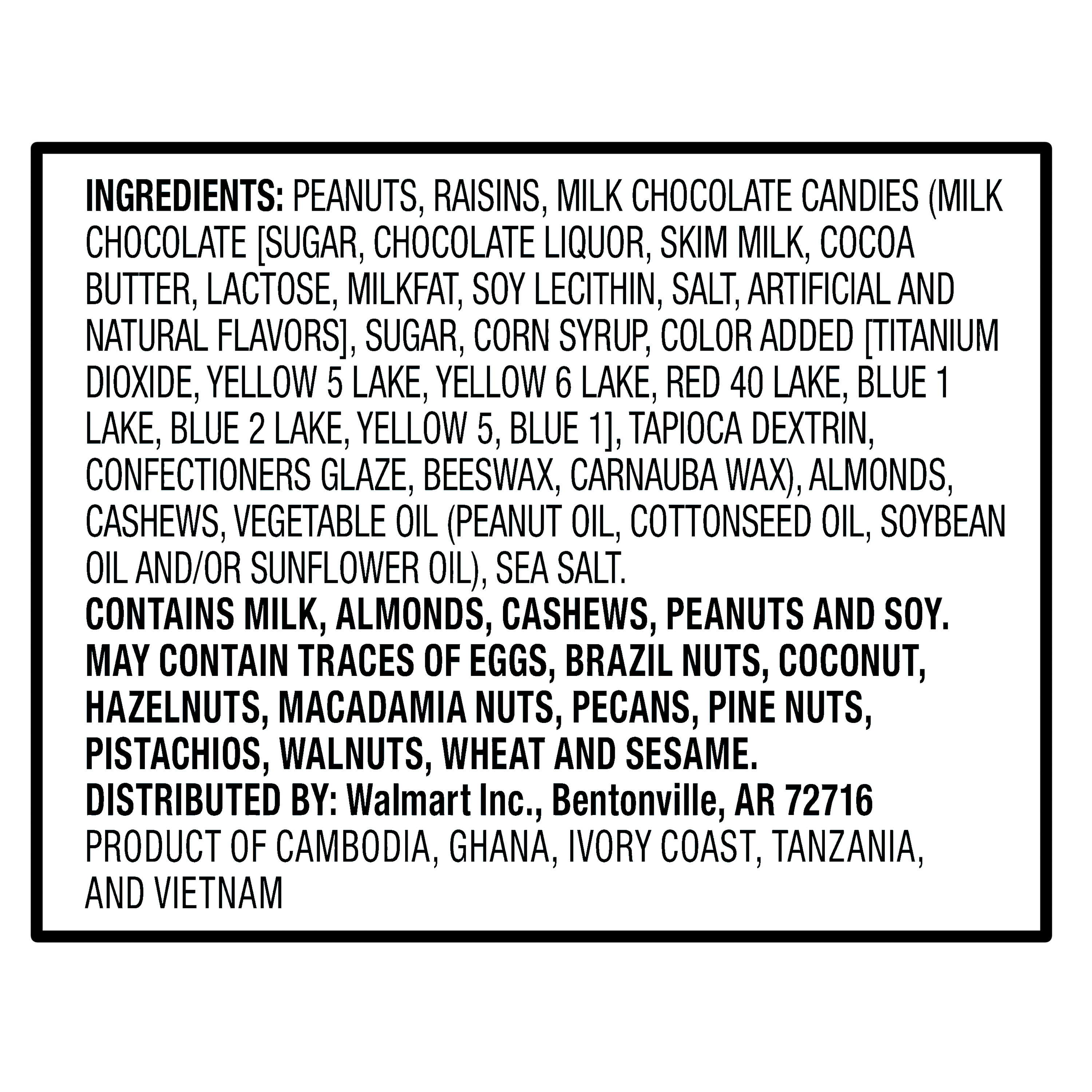 Great Value Mountain Trail Mix, 1.75 oz, 8 Count thumbnail 4
