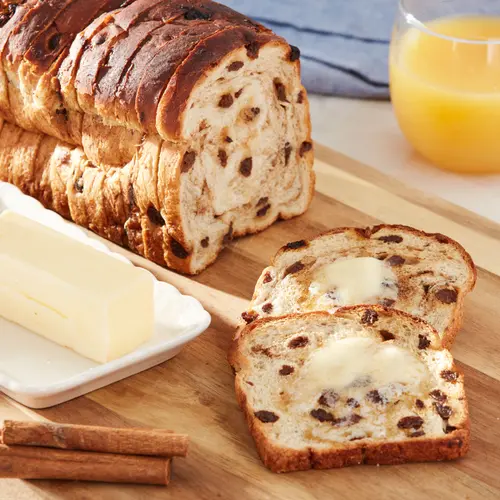 Great Value Pre-Sliced Cinnamon Raisin Bread, 16 oz thumbnail 3
