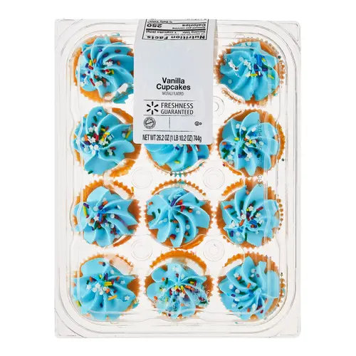Freshness Guaranteed Vanilla Cupcakes, 26.2 oz, 12 Count