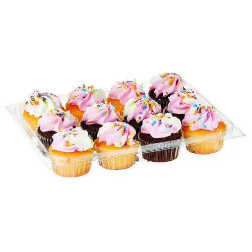 Freshness Guaranteed Vanilla & Chocolate Cupcakes with Sprinkles, 26.2 oz, 12 Count thumbnail 4