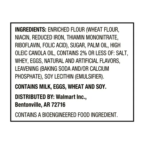 Great Value Vanilla Wafer Cookies, 11 oz, Round, Shelf-Stable/Ambient, 1 Count thumbnail 4