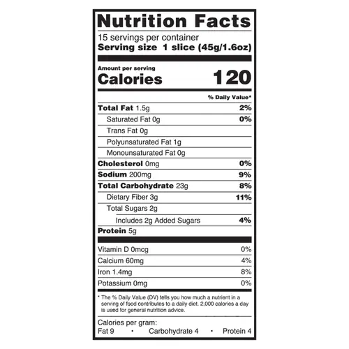 Great Value New York Style Rye Bread, 24 oz thumbnail 4