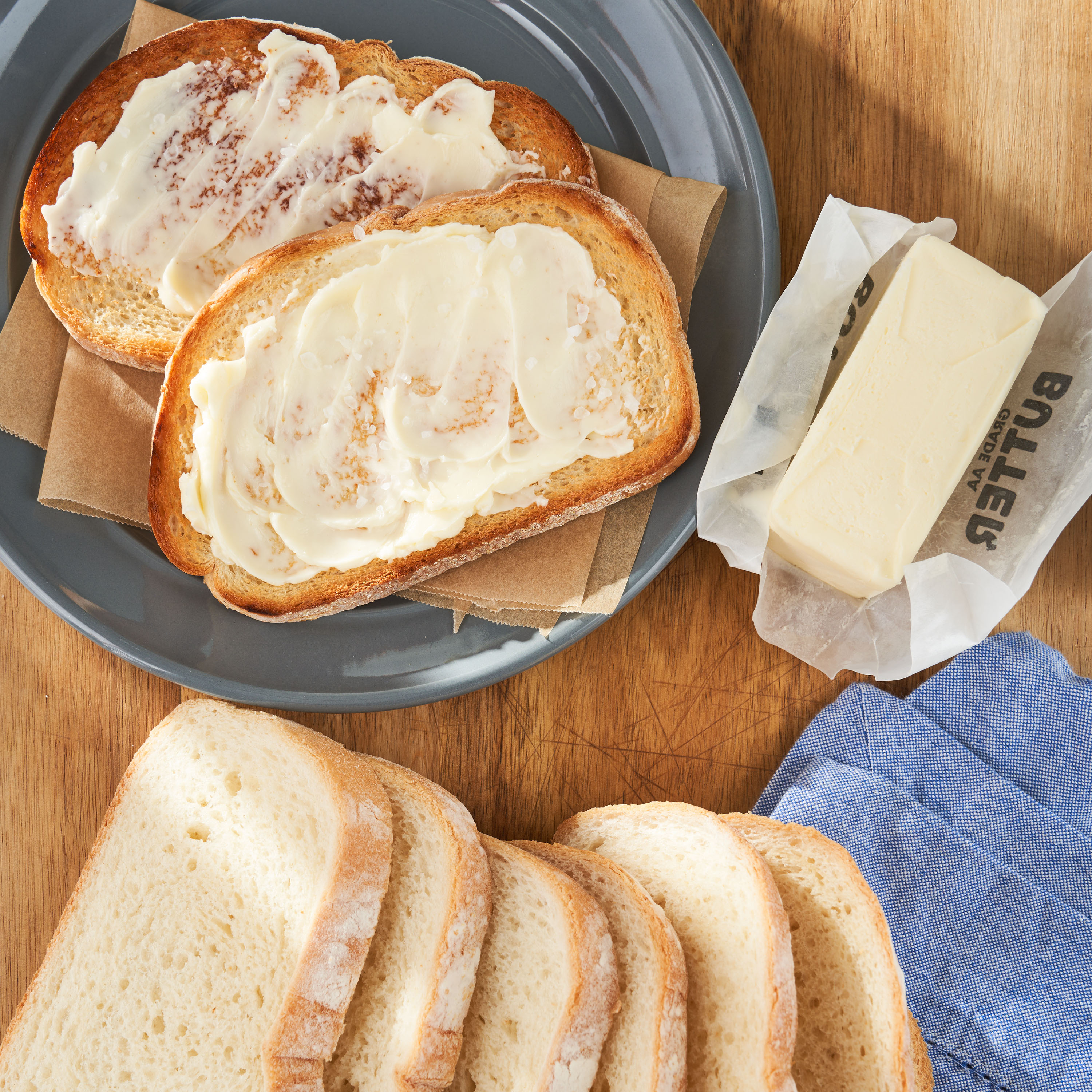 Great Value Sweet Cream Salted Butter Twin Pack, Refrigerated, 16 oz Box, 4 Sticks thumbnail 2