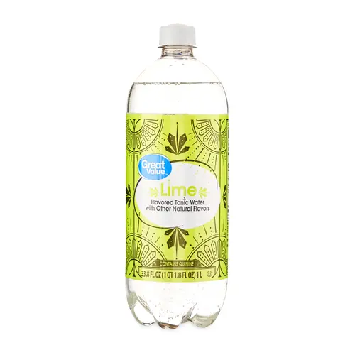 Great Value Lime Tonic Water, 33.8 fl oz