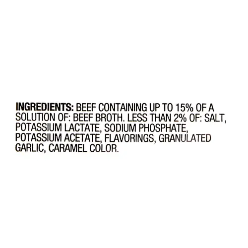 Great Value Roast Beef Lunchmeat, 7oz Plastic Tub, 10 G of Protein per 2 oz (56g) Serving thumbnail 4