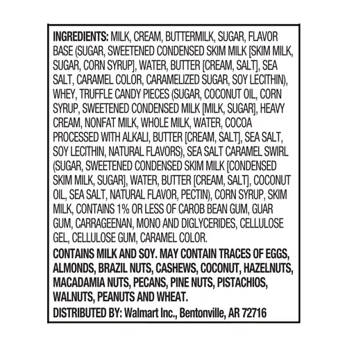 Great Value Sea Salt Caramel Ice Cream, 48 fl oz thumbnail 4