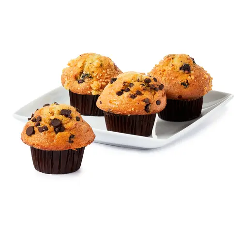 Marketside Blueberry & Chocolate Chip Muffins, 14 oz, 4 Count thumbnail 3