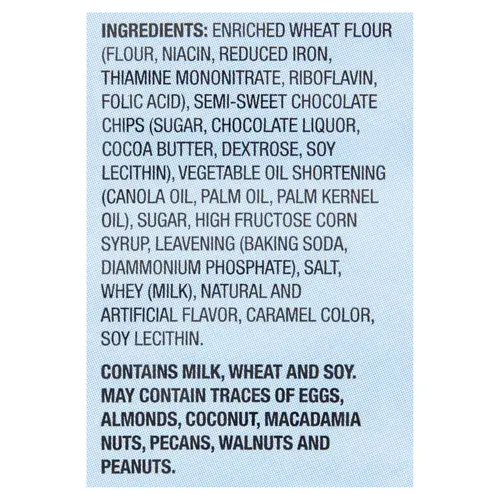 Great Value Classic Chocolate Chip Cookies, 18.2 oz thumbnail 4