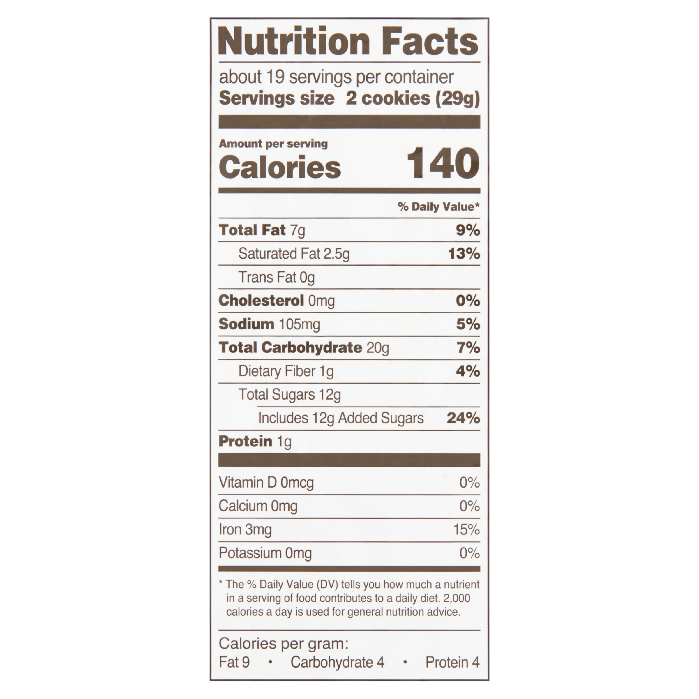 Great Value Twist & Shout Double Filled Chocolate Sandwich Cookies Family Size, 20 oz thumbnail 3