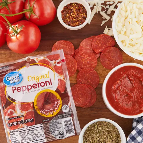 Great Value Original Pepperoni Slices, 6 oz thumbnail 2
