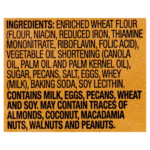 Great Value Pecan Shortbread Cookies, 11.3oz thumbnail 4