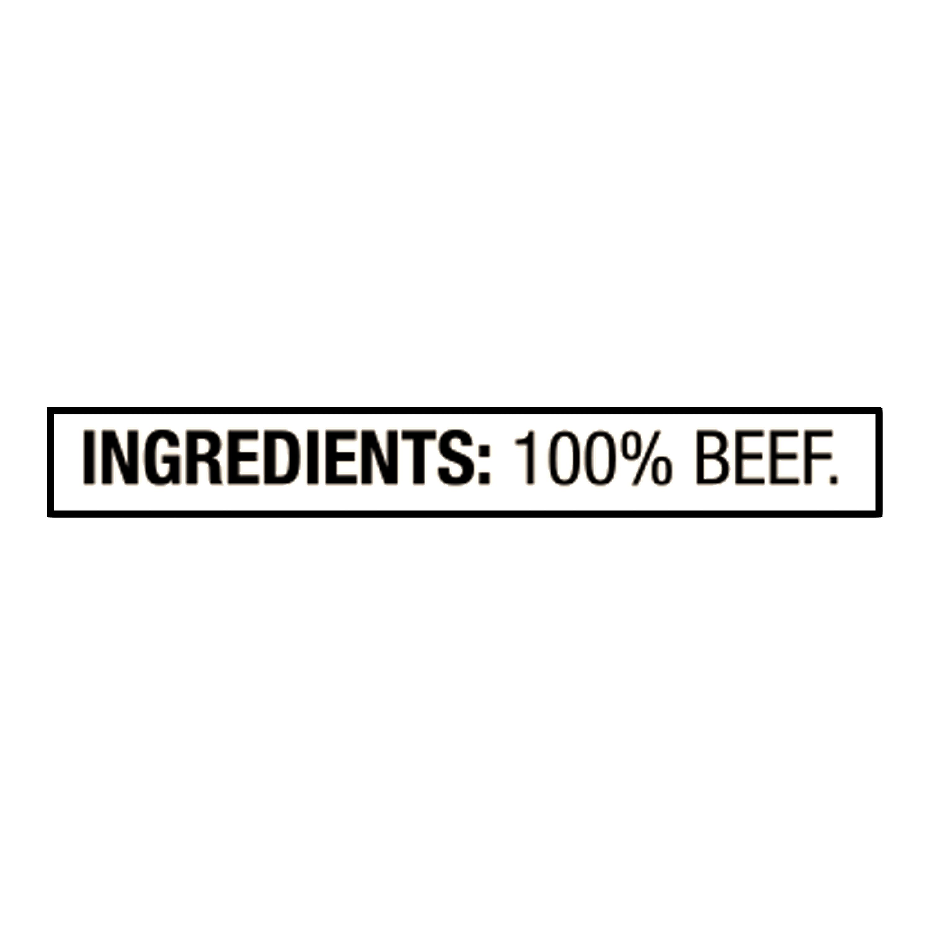 Great Value 100% Pure Beef Burgers, 75% Lean/25% Fat, 8 lbs, 32 Count (Frozen) thumbnail 4