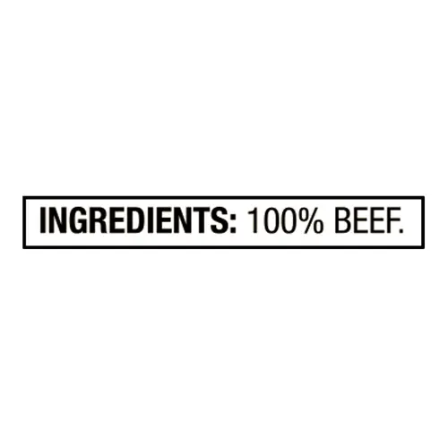 Great Value 100% Pure Beef Burgers, 75% Lean/25% Fat, 8 lbs, 32 Count (Frozen) thumbnail 4