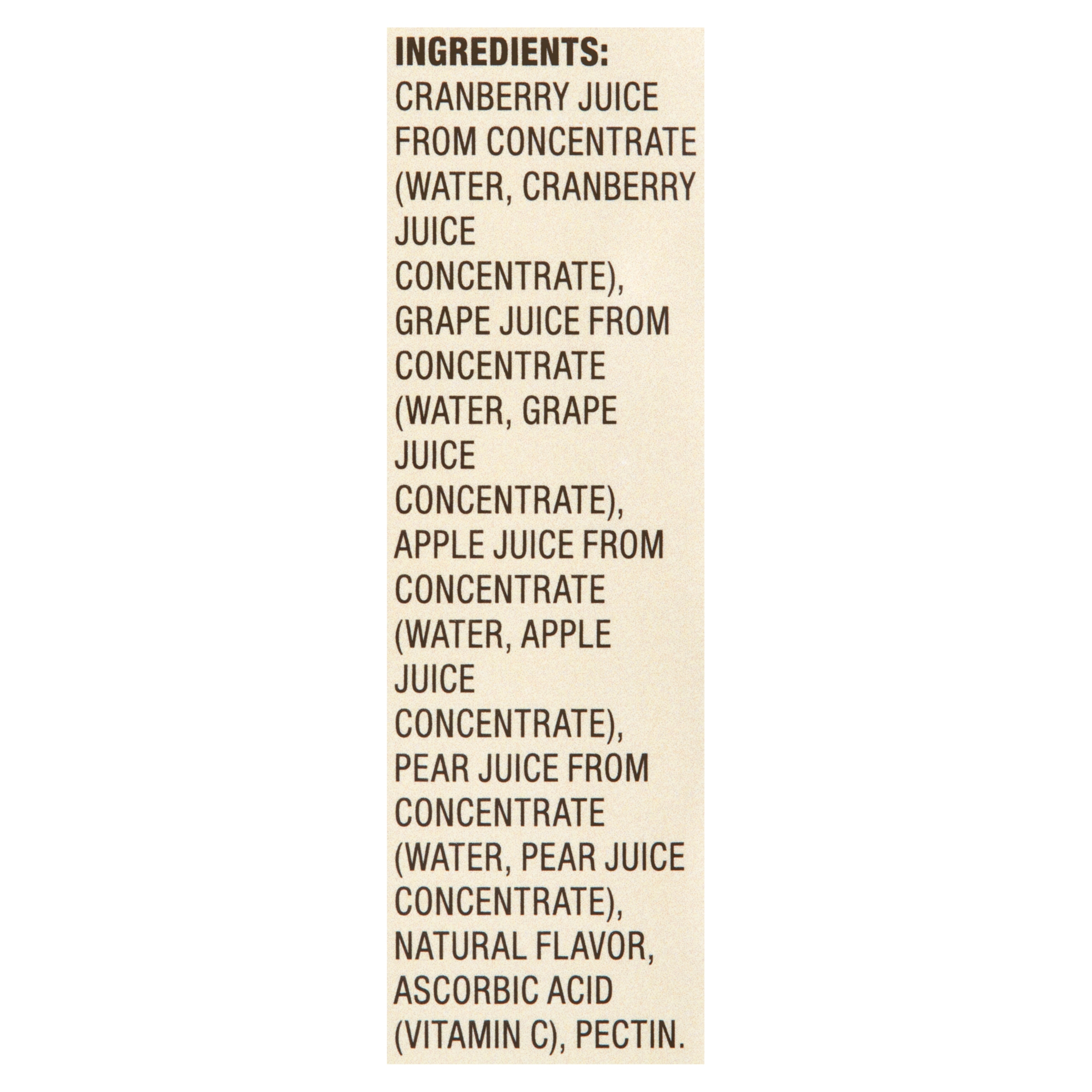 Great Value 100% Juice Cranberry Blend, 64 fl oz thumbnail 4