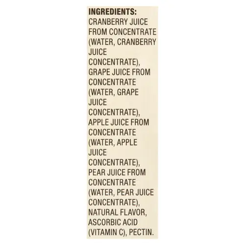 Great Value 100% Juice Cranberry Blend, 64 fl oz thumbnail 4
