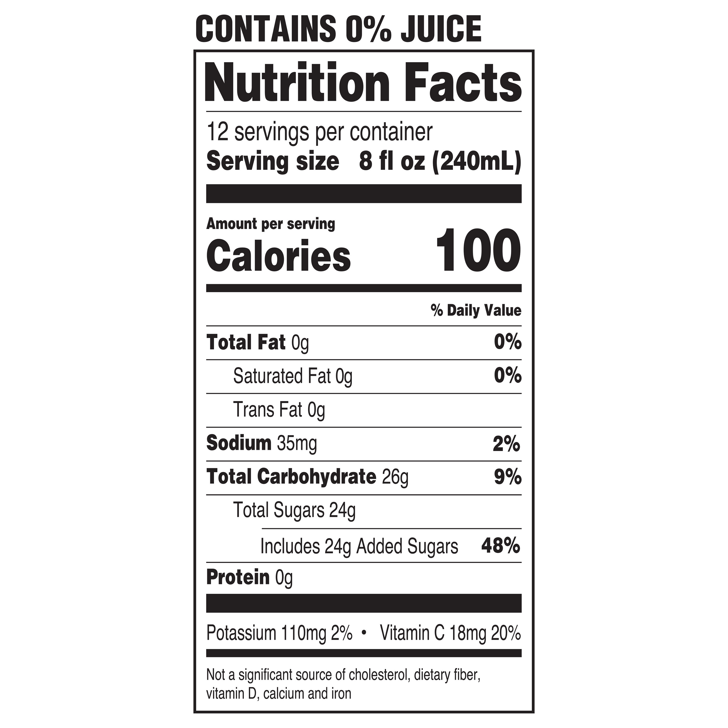 Great Value Original Lemonade, 96 fl oz thumbnail 3