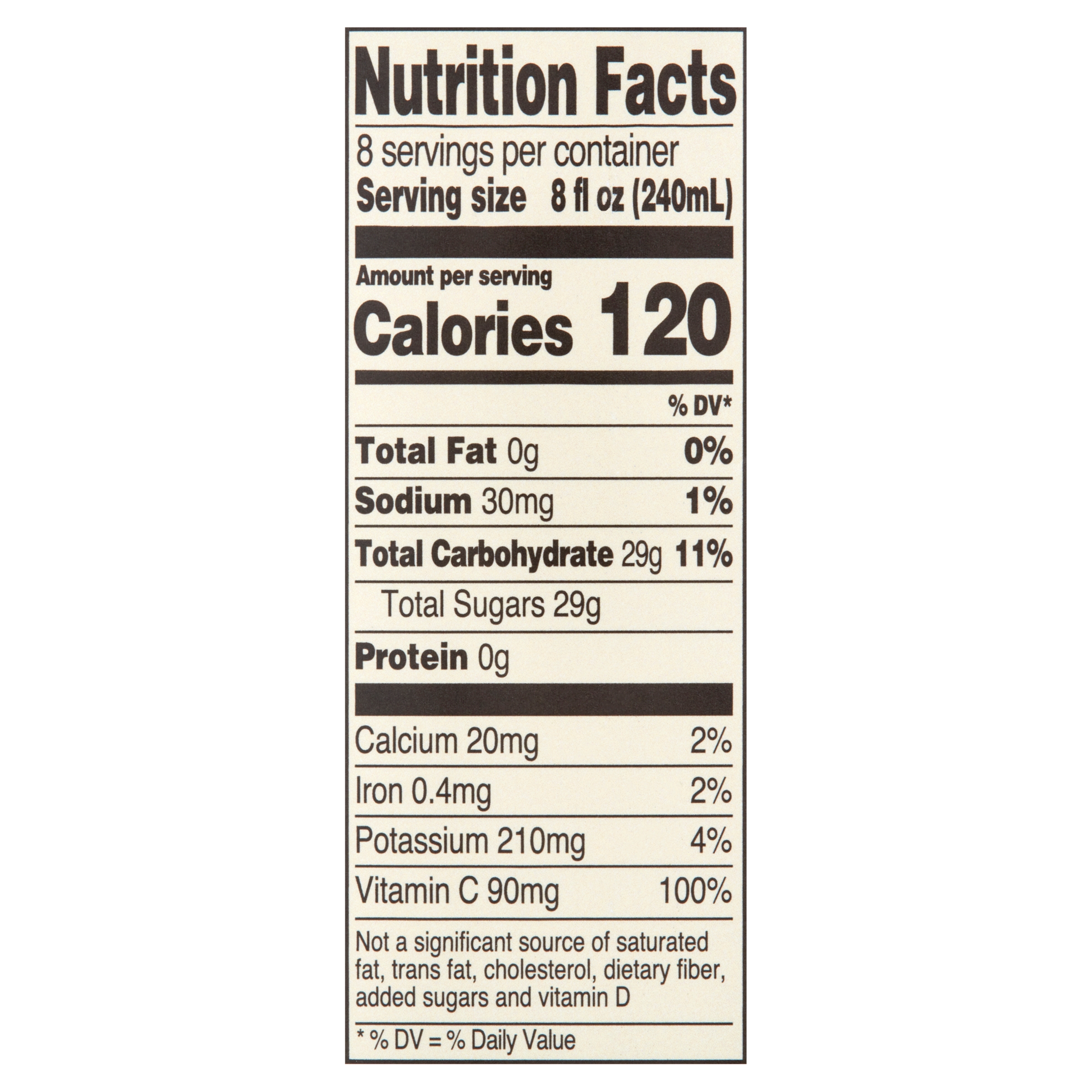 Great Value 100% Cranberry Pomegranate Juice, 64 fl oz thumbnail 3