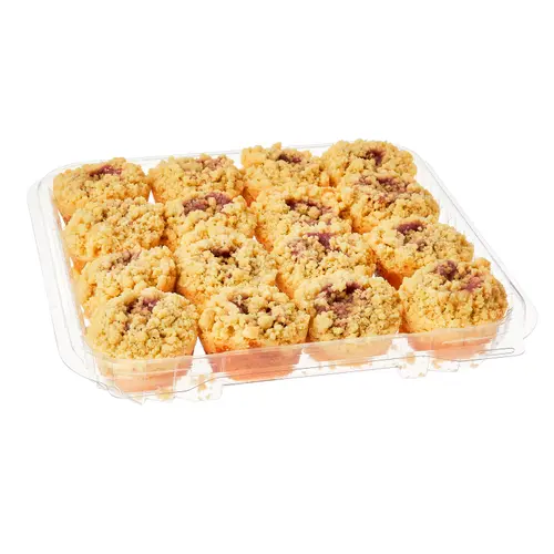 Freshness Guaranteed Raspberry Cream Cheese Mini Cake Bites, 13.5 oz Clamshell, 16 Count thumbnail 2