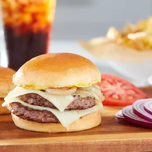 Great Value Beef Burgers, 80% Lean/20% Fat, 3 lbs, 12 Count (Frozen) thumbnail 2