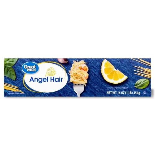 Great Value Angel Hair, 16 oz Shelf Stable