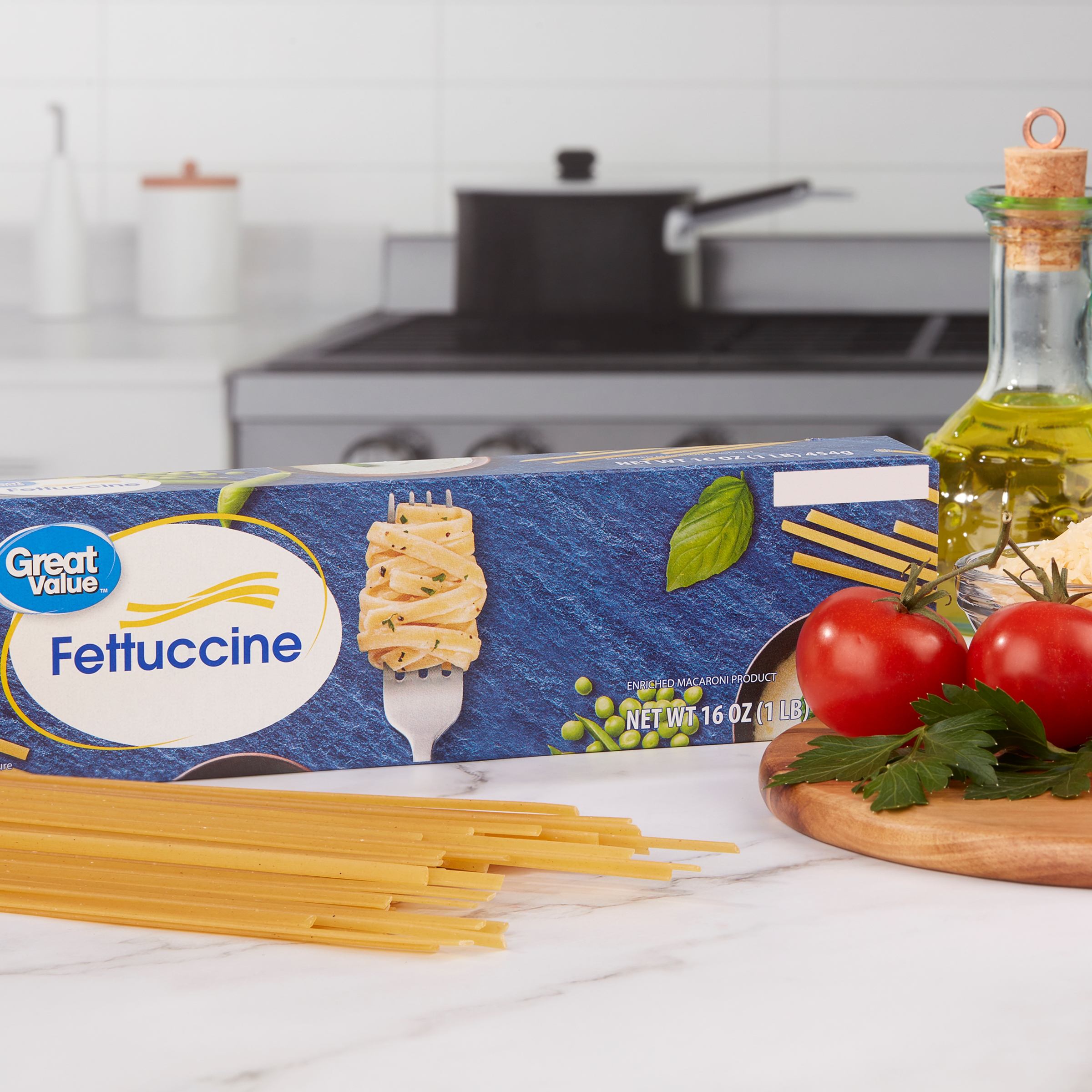 Great Value Fettuccine, 16 oz thumbnail 2