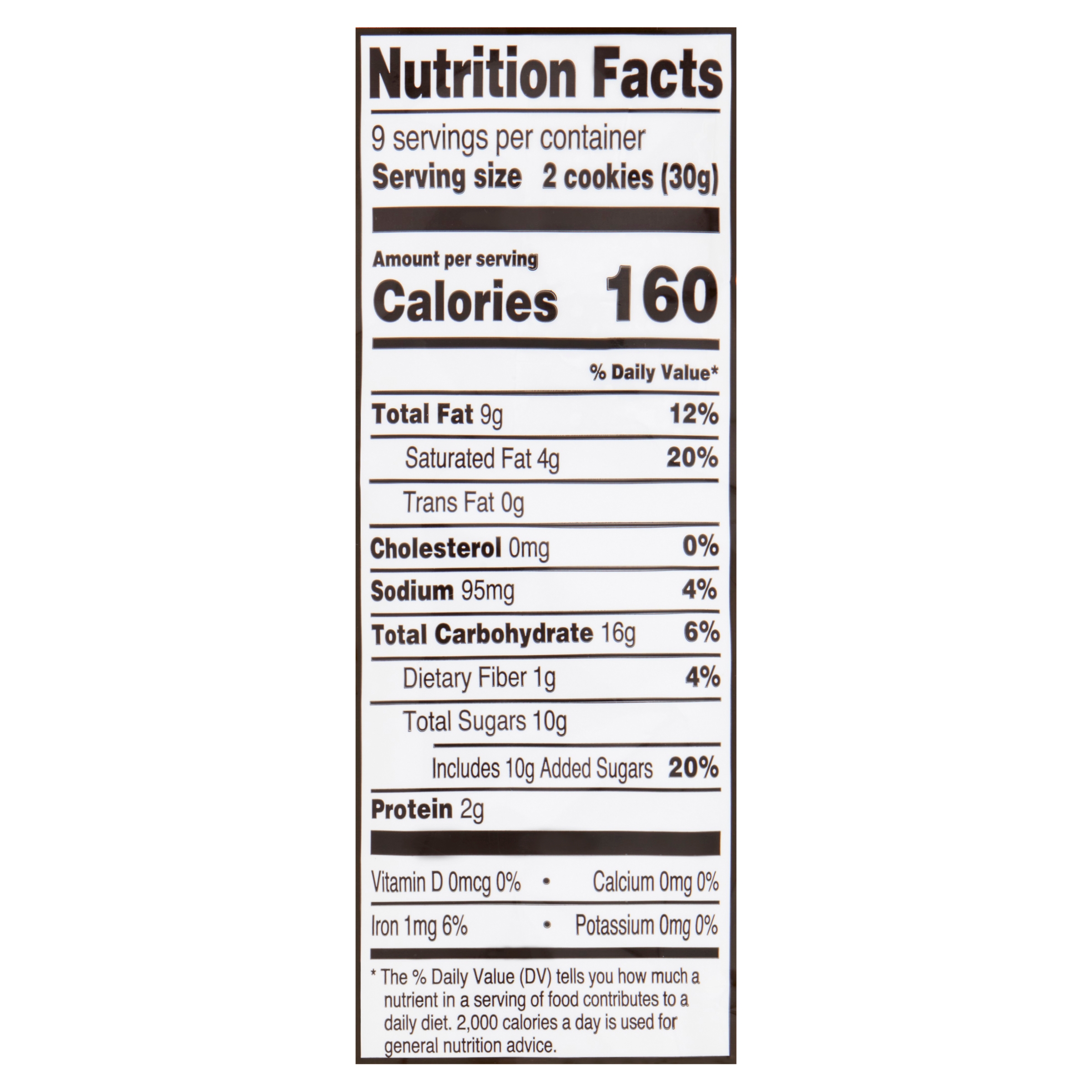 Great Value Fudge Covered Peanut Butter Filled Cookies, 9.5 oz thumbnail 3