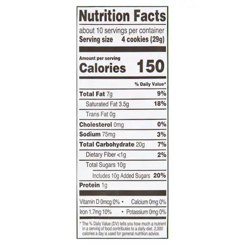 Great Value Fudge Mint Cookies, 10 oz thumbnail 3