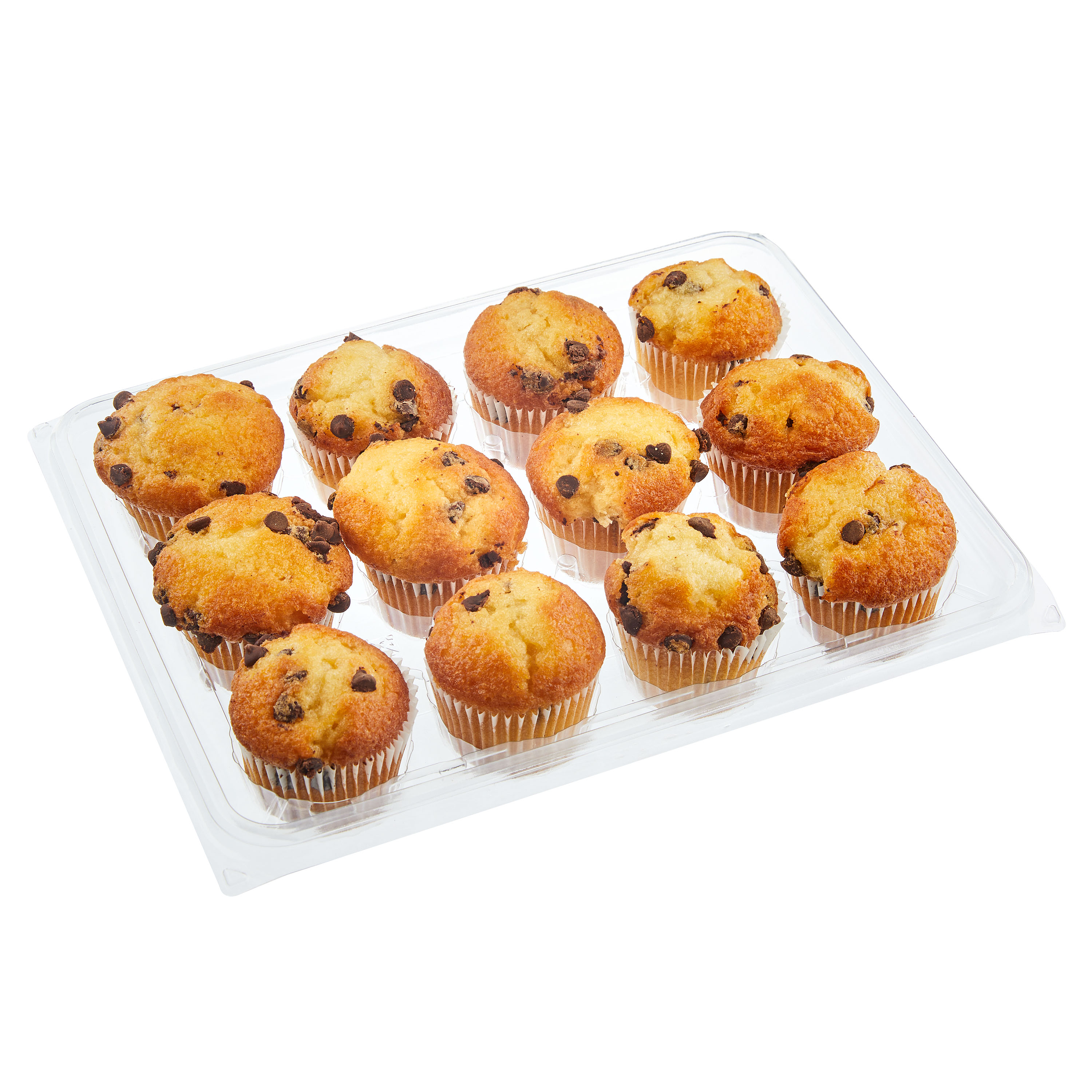 Freshness Guaranteed Mini Chocolate Chip Muffins, 12 oz Clamshell, 12 Count (Shelf Stable, Ambient) thumbnail 4