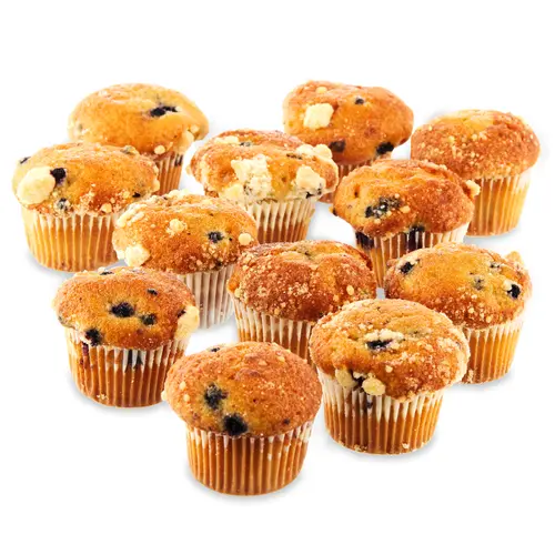 Freshness Guaranteed Blueberry Mini Muffins, 12 oz Clamshell, 12 Count thumbnail 4