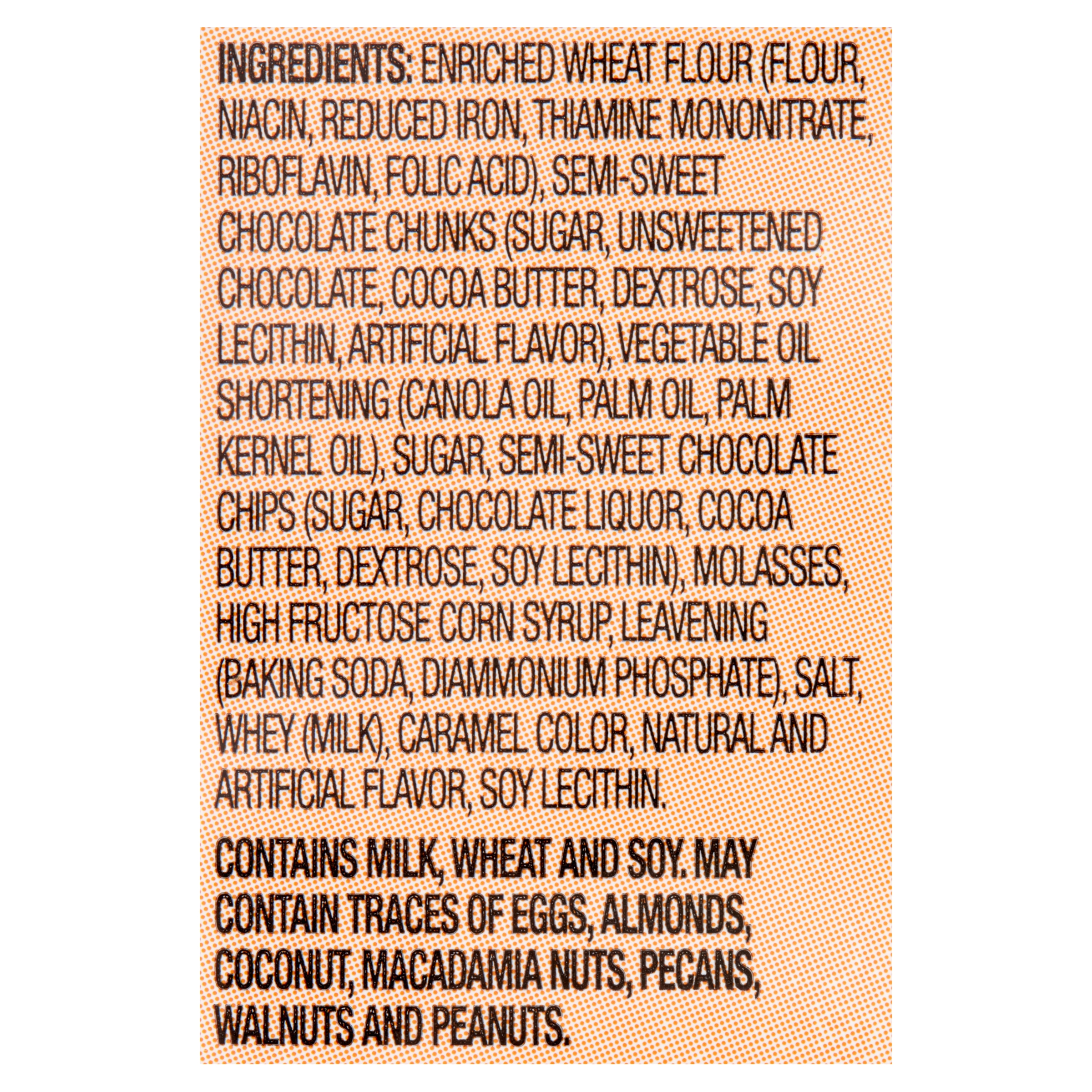 Great Value Chunky Chippers Chocolate Chip Cookies, 11.75 oz thumbnail 4