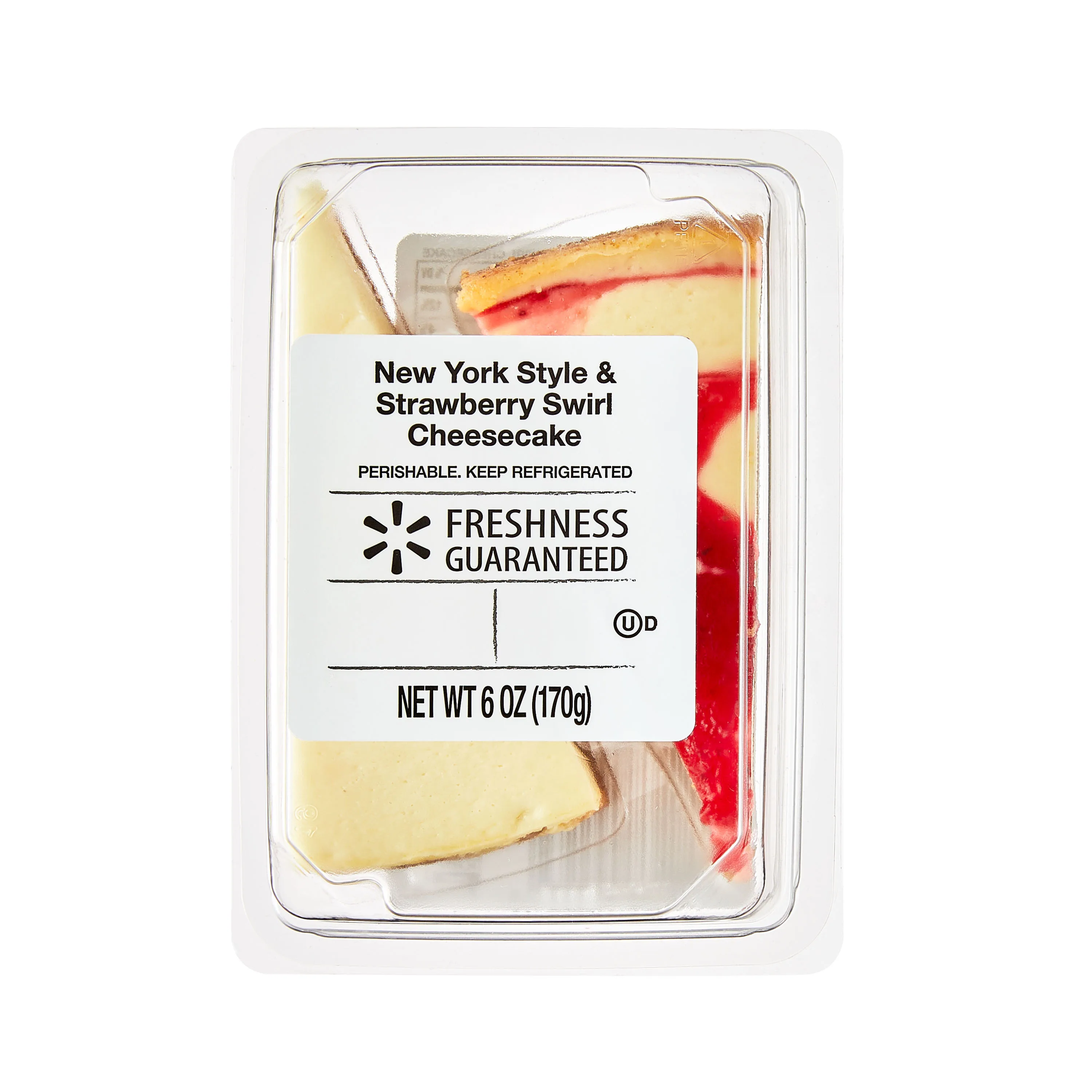 Freshness Guaranteed New York & Strawberry Cheesecakes, 6 oz, 2 Count