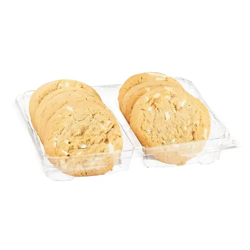 Freshness Guaranteed White Candy Macadamia Nut Bakery Cookies, 14 oz, 10 Count, Baked thumbnail 2
