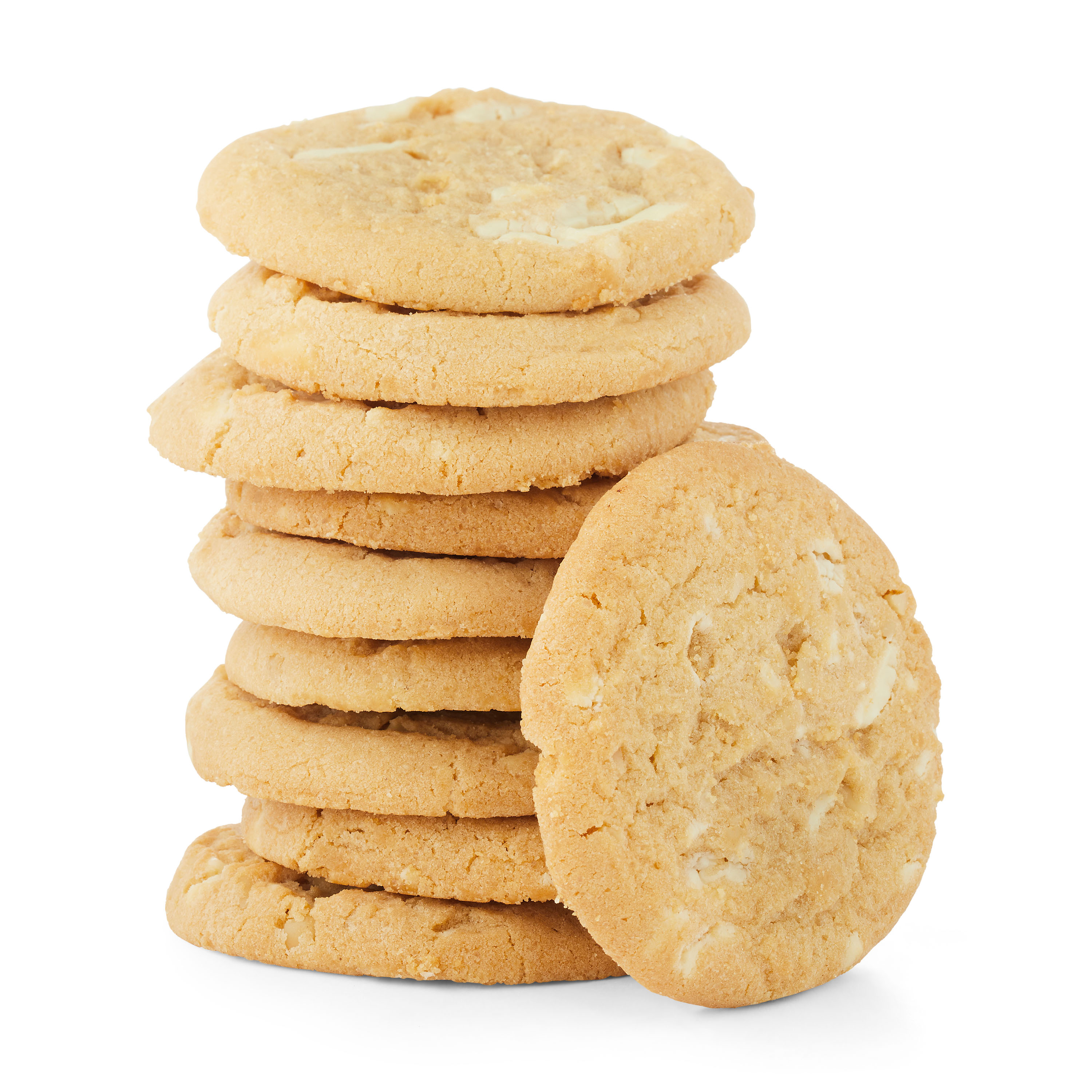 Freshness Guaranteed White Candy Macadamia Nut Bakery Cookies, 14 oz, 10 Count, Baked thumbnail 4