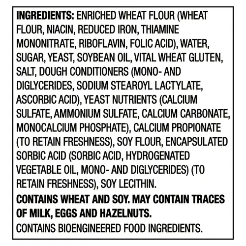 Great Value Hot Dog Buns, White, 11 oz, 8 Count thumbnail 4