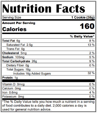 Freshness Guaranteed Frosted Sugar Cookies, Blue, Shelf-Stable/Ambient, Whole, 13.5 oz, 10 Count thumbnail 4