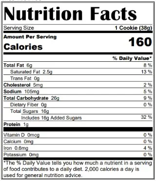 Freshness Guaranteed Frosted Sugar Cookies, Blue, Shelf-Stable/Ambient, Whole, 13.5 oz, 10 Count thumbnail 4