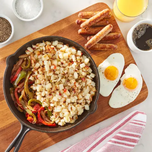 Great Value Southern Style O' Brien Hash Browns with Onions & Peppers, 28 oz Bag (Frozen) thumbnail 2
